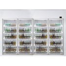 COMBISTEEL - Chambre froide positive 4 portes en verre