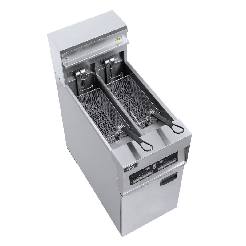 COMBISTEEL - Friteuse électriques 2x 12,5l