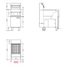 COMBISTEEL - Friteuse électriques 2x 12,5l