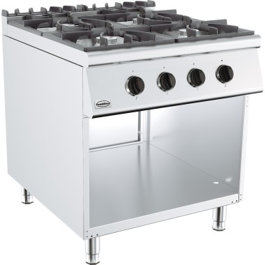COMBISTEEL -  Cuisinière a gaz 4 bruleurs