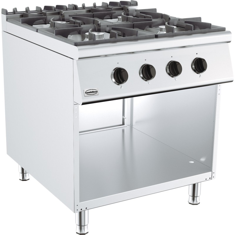 COMBISTEEL -  Cuisinière a gaz 4 bruleurs