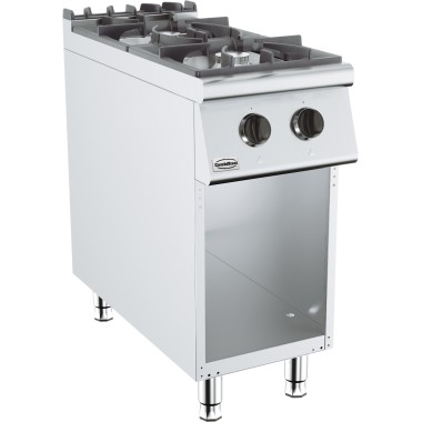 COMBISTEEL -  Cuisiniere a gaz 2 bruleurs