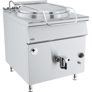 COMBISTEEL - Marmite à gaz 150l - chauffage direct