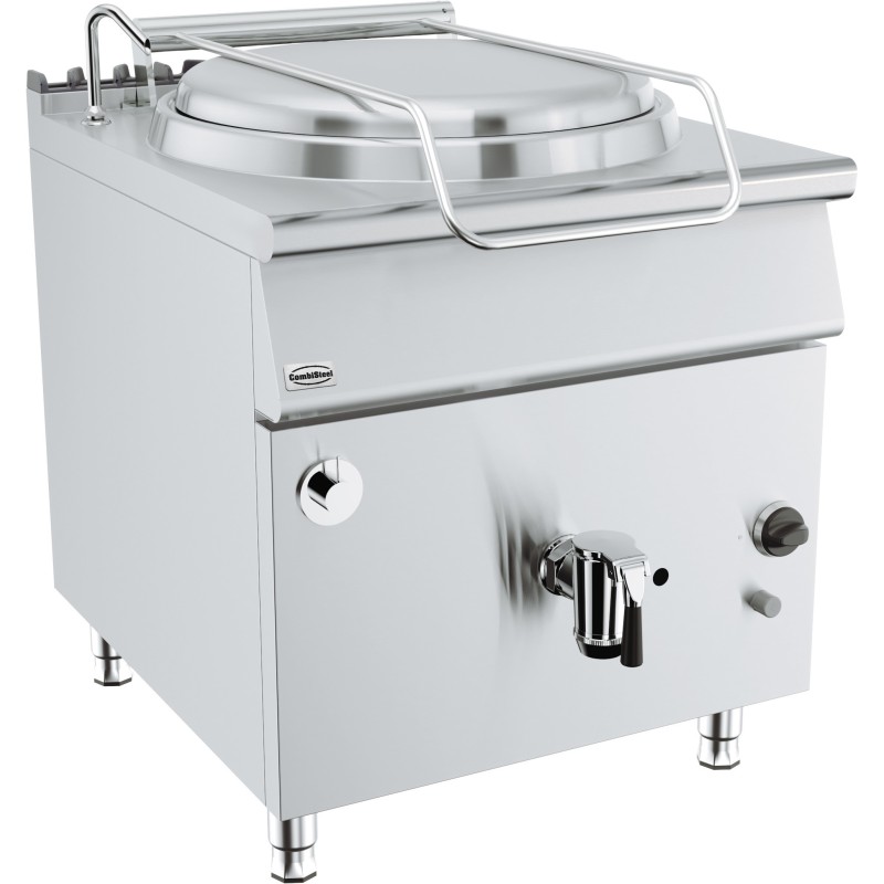 COMBISTEEL - Marmite à gaz 150l - chauffage direct