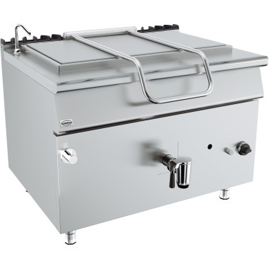 COMBISTEEL - Marmite à gaz 250l - chauffage direct