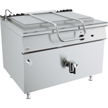 COMBISTEEL -  Marmite à gaz 250l - chauffage indirect