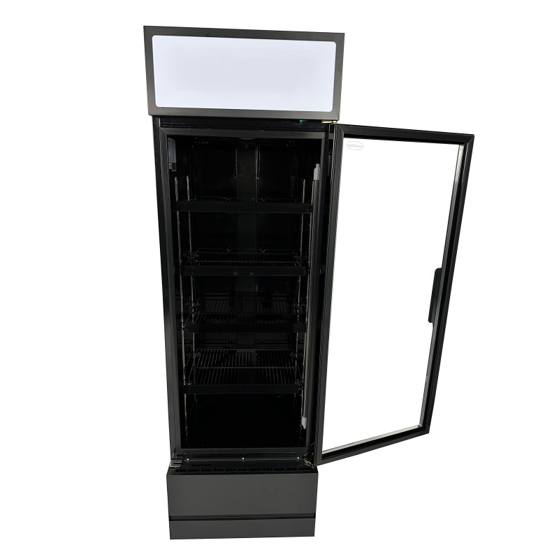 COMBISTEEL - Réfrigérateur porte en verre