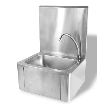 COMBISTEEL - Lavabo commande au genou