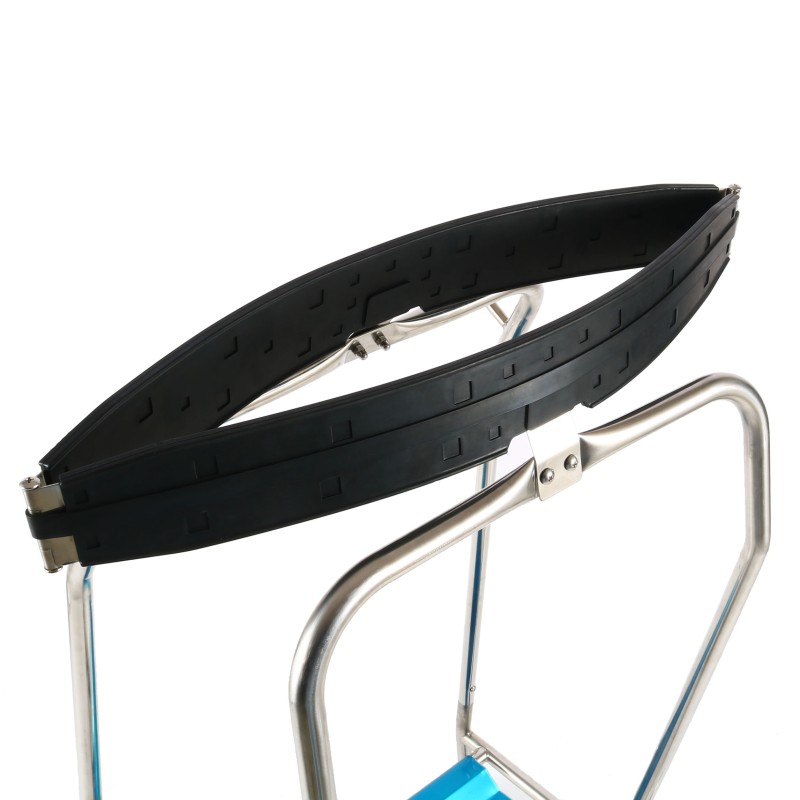 COMBISTEEL - Support de sac poubelle à pédale