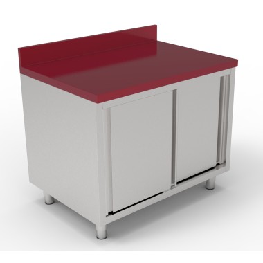 COMBISTEEL - 700 table de découpe avec portes coulisstantes 1200