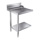 COMBISTEEL - Table d'écoulement étagère 700 à gauche