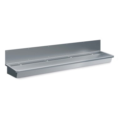 COMBISTEEL - Évier inox 1 robinet 2400mm
