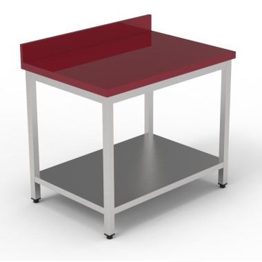 COMBISTEEL - 700 table de découpe avec étagère 1200