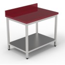 COMBISTEEL - 700 table de découpe avec étagère 1200