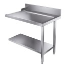 COMBISTEEL - Table d'écoulement étagère 1100 à droite