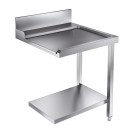 COMBISTEEL - Table d'écoulement étagère 700 à droite