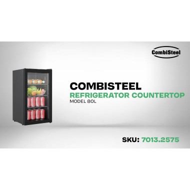 COMBISTEEL - Réfrigérateur modèle de table 80l