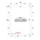 COMBISTEEL - Chambre froide positive/negative 3000x4200x2400 - 120 mm