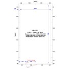 COMBISTEEL - Chambre froide positive/negative 3000x5400x2400 - 120 mm