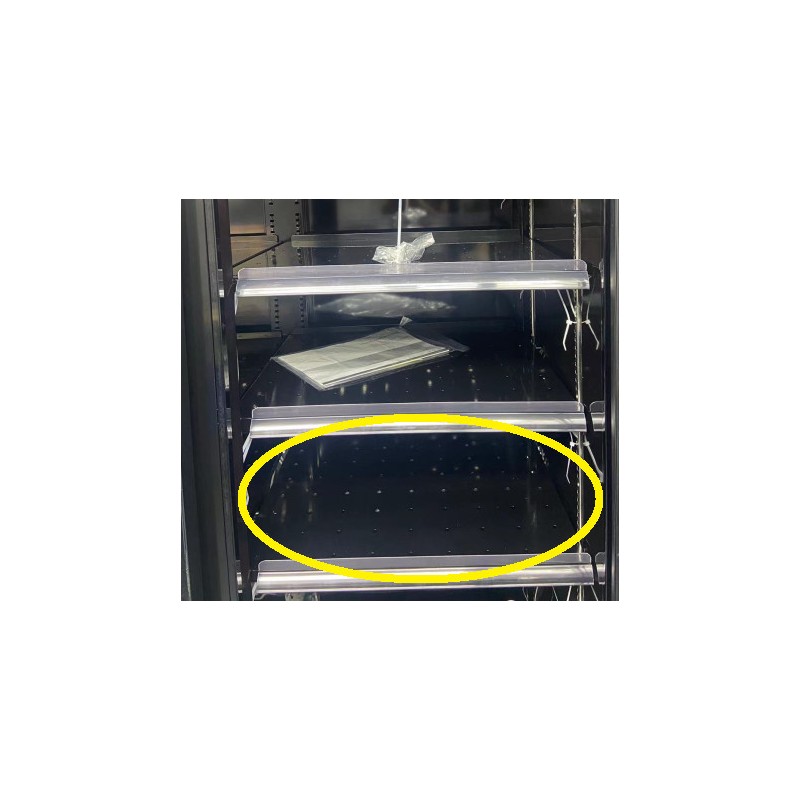 COMBISTEEL - Grille perforée du milieu noir pour 7455.2235-2240-2415-2417
