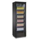 COMBISTEEL - Réfrigérateur 1 porte en verre noir ceb-500r bl