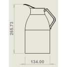 COMBISTEEL - Thermos cafe 2.0l