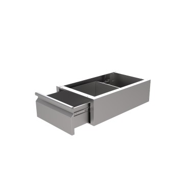 COMBISTEEL - Bloc de tiroirs 1 tiroir pour table 600