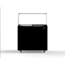 COMBISTEEL - Vitrine à creme glacée corsica noir