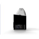 COMBISTEEL - Vitrine à crème glacée java noir
