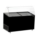 COMBISTEEL - Vitrine à creme glacée tenerife noir