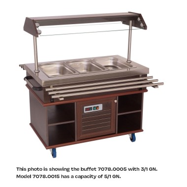 COMBISTEEL - Buffet réfrigerée gn 5/1