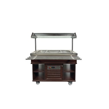 Buffet réfrigéré professionnel 3 x GN 1/1 - Combisteel