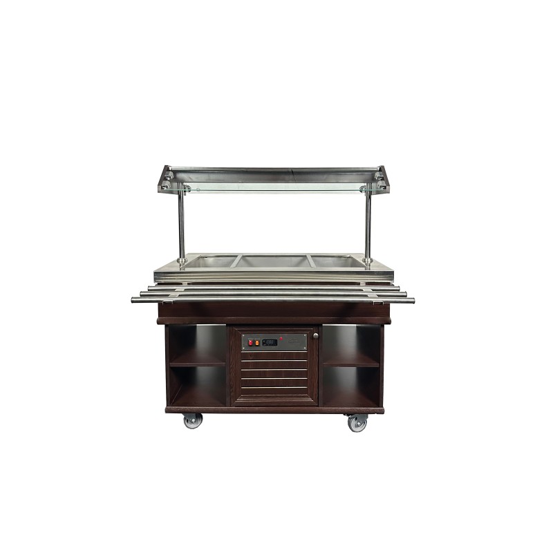 Buffet réfrigéré professionnel 3 x GN 1/1 - Combisteel