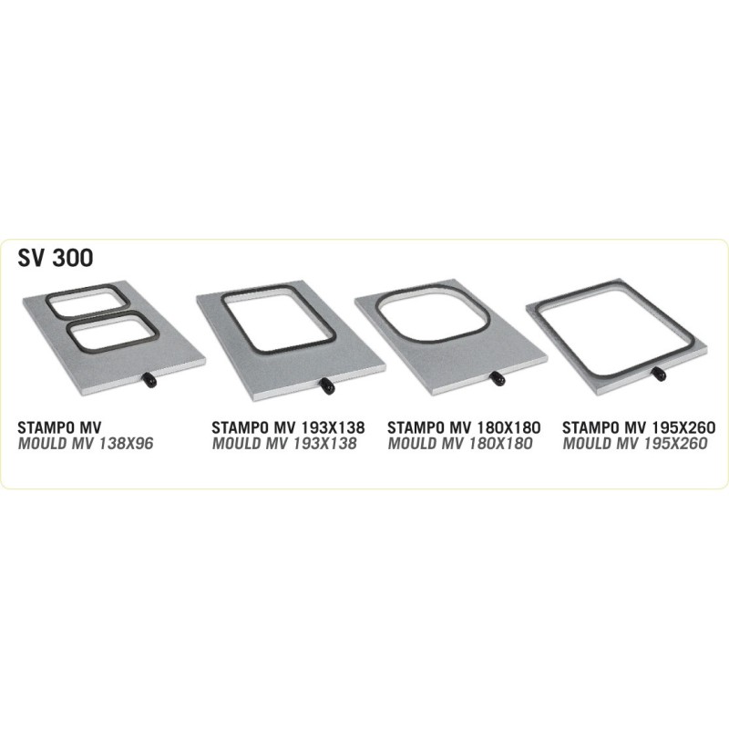 Lavezzini - Moule pour thermoscelleuse SV300 - 180 x 180