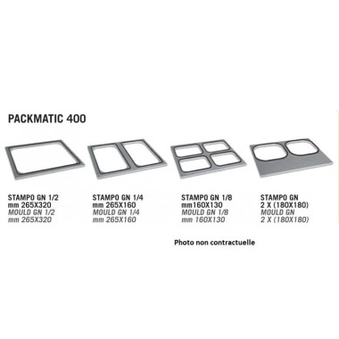 Lavezzini - Moule scelleuse ECOMATIC400 - GN 1/8