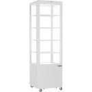 ShopDesChefs - Vitrine réfrigérée , modèle SVEN blanc de 235 litres