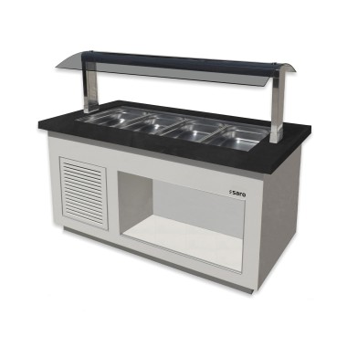 ShopDesChefs - Bar à salades  modèle PREMIUM LINE - SB-K 170 blanc