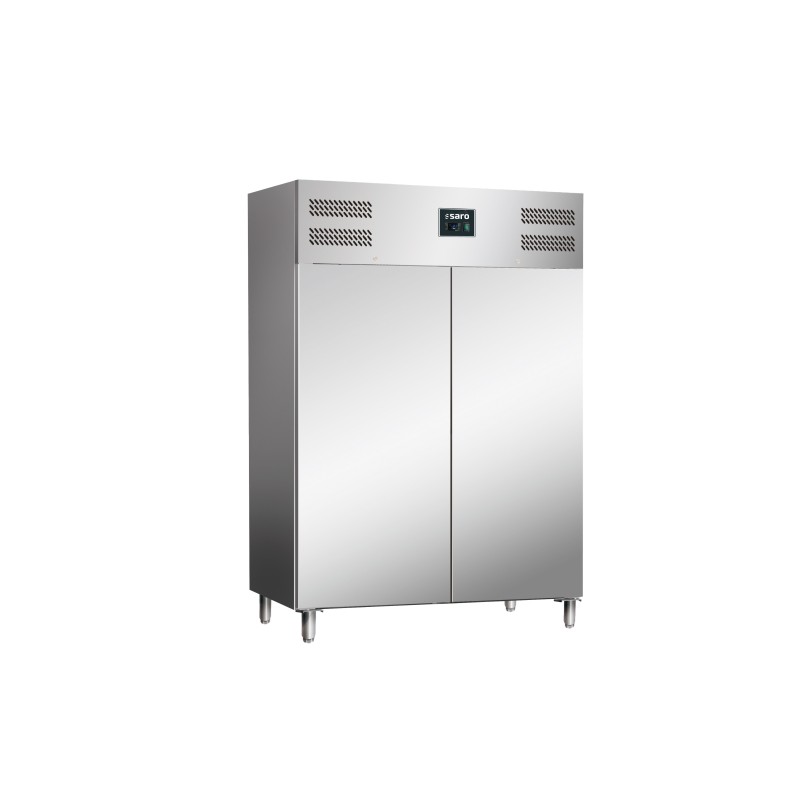 ShopDesChefs - Réfrigérateur commercial , 2 portes - modèle TORE GN 1400 TN 2/1 GN.