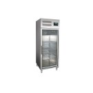 ShopDesChefs - Réfrigérateur commercial  avec porte en verre - modèle GN 600 TNG GN 2/1