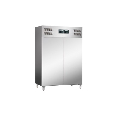 ShopDesChefs - Réfrigérateur et congélateur ventilé combiné  modèle GN 120 DTV