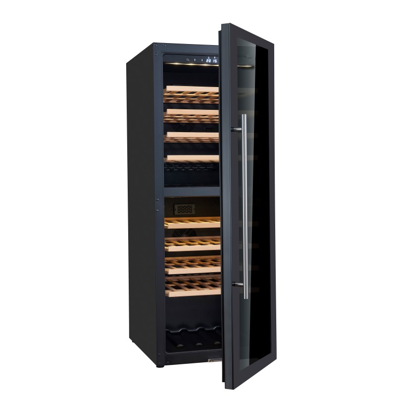 ShopDesChefs - Armoire à vin , refroidissement, 2 zones, modèle WK 77D