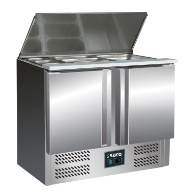 ShopDesChefs - Saladette  avec 2 portes, modèle BALDUR S 902