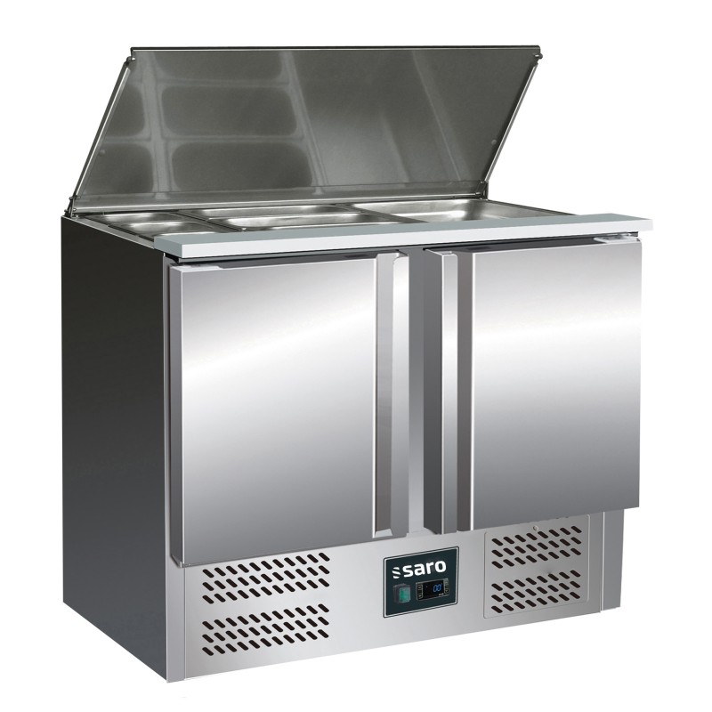 ShopDesChefs - Saladette  avec 2 portes, modèle BALDUR S 902