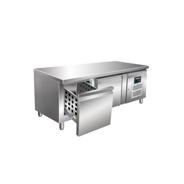 ShopDesChefs - Réfrigérateur sous-table réfrigéré avec tiroirs modèle UGN 2100 TN-2S 