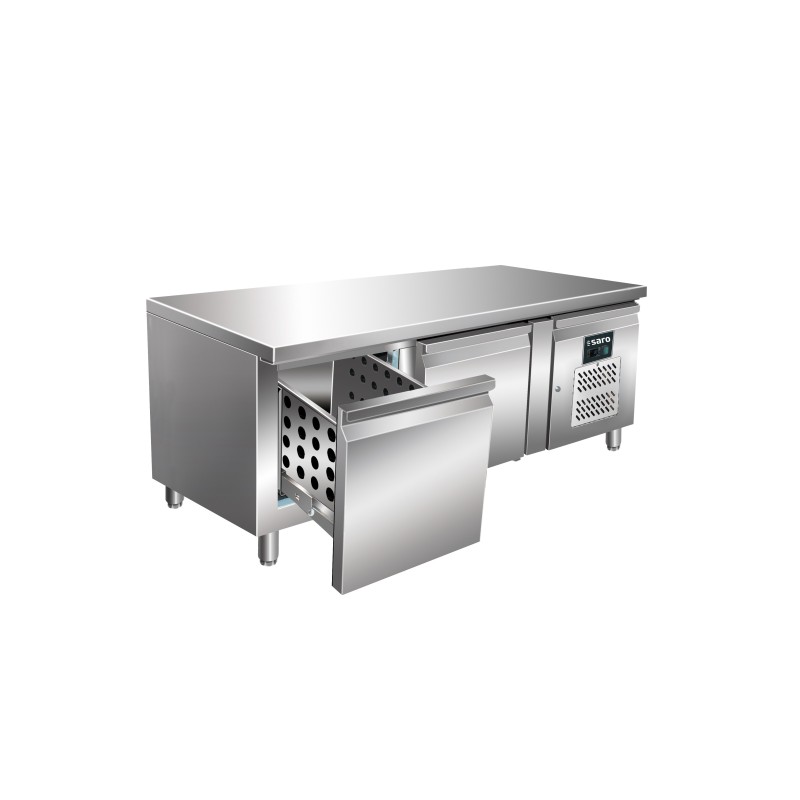 ShopDesChefs - Réfrigérateur sous-table réfrigéré avec tiroirs modèle UGN 2100 TN-2S 