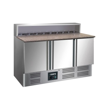 ShopDesChefs - Table de préparation de pizzas  modèle GIANNI PS 903