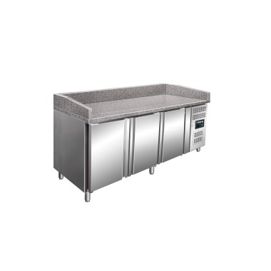 ShopDesChefs - Table de préparation de pizza  modèle PZ 3600 TN