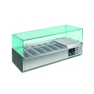 ShopDesChefs - Présentoir Réfrigéré de Table  modèle EVRX 1400/380