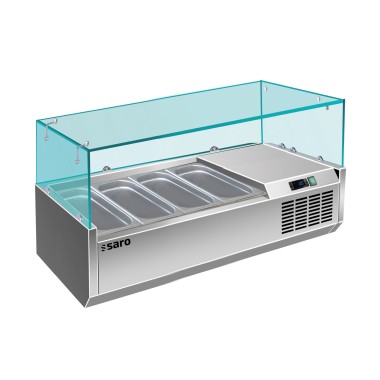 ShopDesChefs - Vitrine Réfrigérée de Table  - Modèle 1/3 GN VRX 1200/380