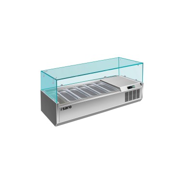 ShopDesChefs - Vitrine Réfrigérée de Table  - Modèle GN 1/3 VRX 1400/380